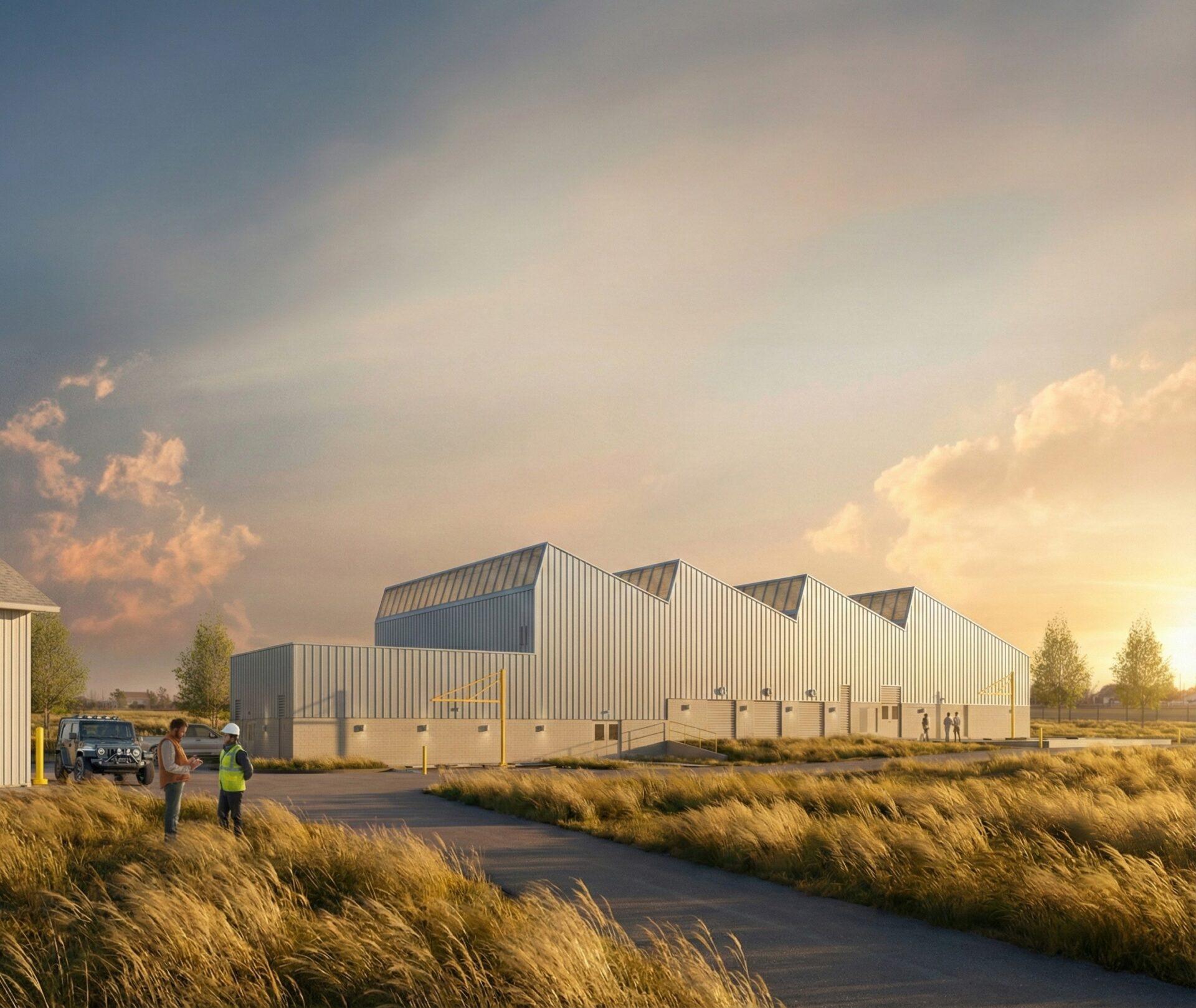 Cap-Brûlé New Wastewater Treatment Facility – Headworks Building